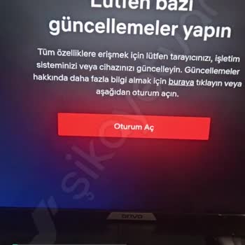 Onvo Netflix Güncelleme Hatası Veriyor!