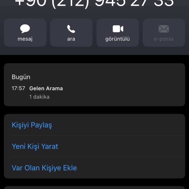 02129452733 Numarasından Gelen Şüpheli Arama