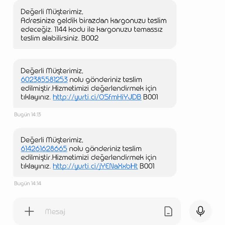 Yurtiçi Kargo Yanlış Teslimat Ve İletişim Eksikliği