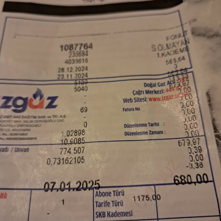 Yanlış Fatura Okumaları Ve Eksik Bilgilendirme Sorunu