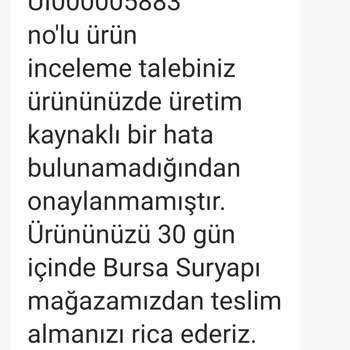 Yıkanabilir Denilen Montta Topaklanma Sorunu
