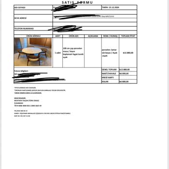 Sipariş Sonrası İletişim Sorunu Ve Teslimat Gecikmesi