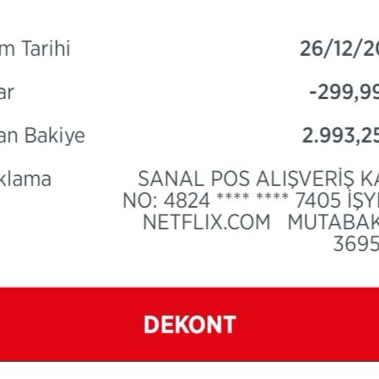 Netflix Üyelik Planı Hatası: Bilgim Dışında Geçiş Yapıldı