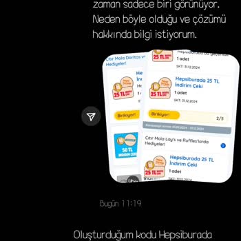 Kazandırio Uygulamasında Kaybolan Kampanya Kayıtları