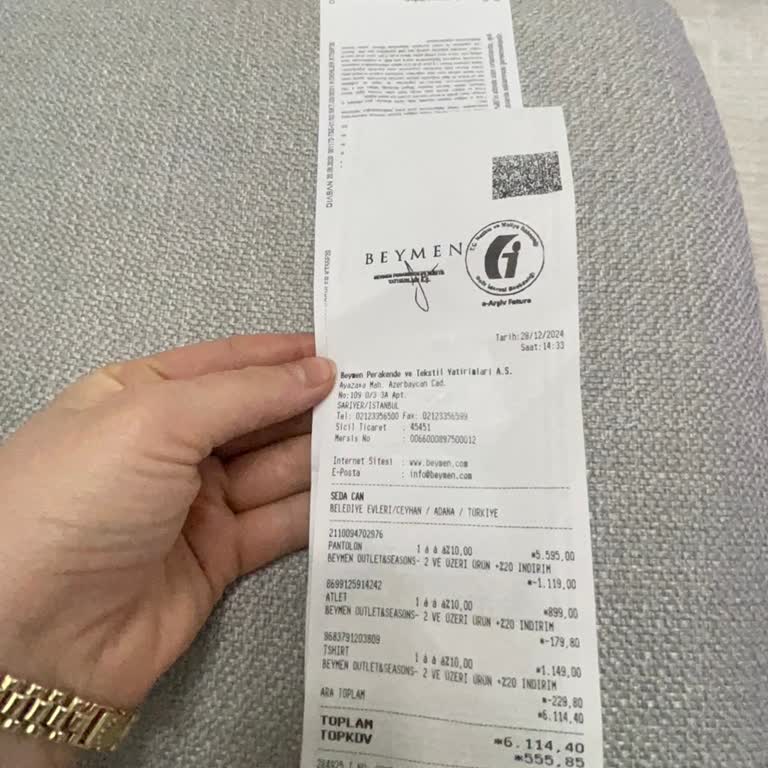 Beymen Kurtköy Mağazasında Yanlış Hesaplanan İndirim