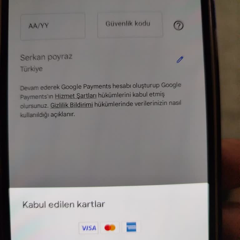 Troy Kartın Kabul Edilmemesi Ve VISA Zorunluluğu