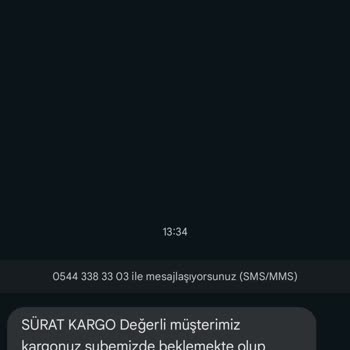 Adrese Teslim Edilmeyen Kargo Ve Yanıltıcı Mesajlar