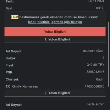 Kamil Koç Bilet İadesi Sorunu Ve Yetersiz Müşteri Hizmetleri