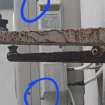 Daikin Kombi Servisinde Dış Ünite Hasarı