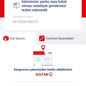 Adres Yetersizliği Nedeniyle Teslim Edilmeyen Kargo Sorunu