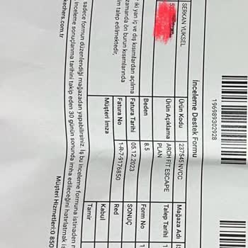 Skechers Ayakkabıda Beklenmedik Kalite Sorunu