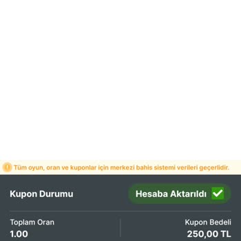 İddaa.com'da Haksız Oran İadesi