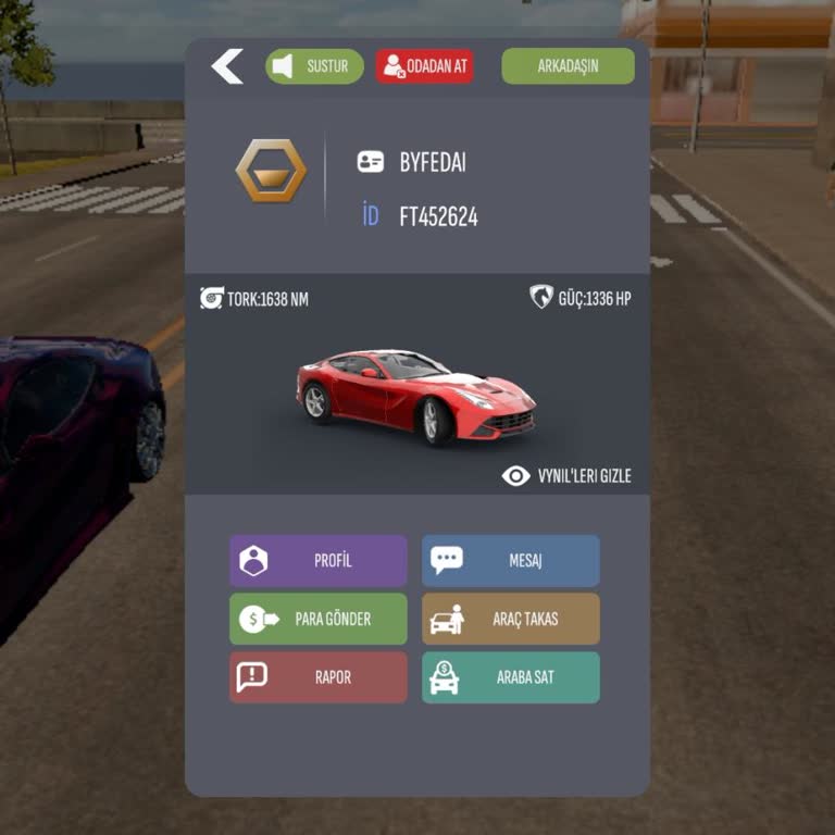 Oyunda Haksızlık Ve Araç Kaybı