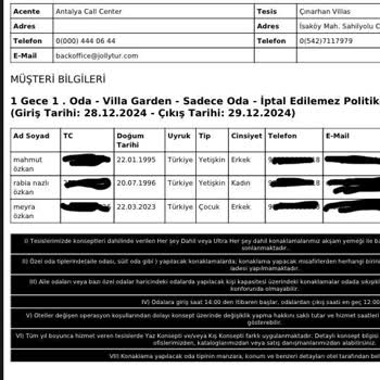 Jolly Tur İle Hayal Kırıklığı: Beklentiler Ve Gerçekler