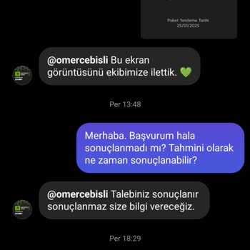 Ultimate Paket Tanımlama Sorunu Ve Para İadesi Talebi