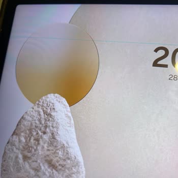 Samsung Tablet Ekranında Mavi Çizgi Sorunu