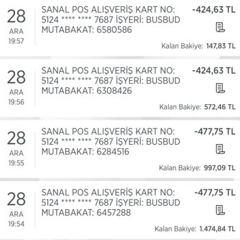 Bilet Alımında Çifte Çekim Kabusu