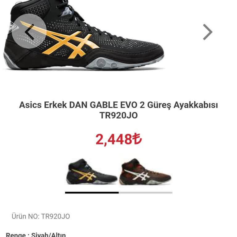 Güreş Ayakkabısı Siparişi Hakkında Güven Sorunu