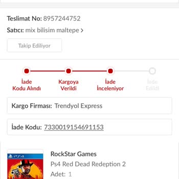 Trendyol'da İade Sürecinde Yaşanan Sorunlar Ve Tehditler
