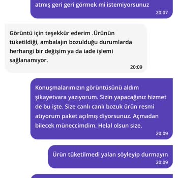 Bozuk Ürün İçin İade Talebi Reddedildi