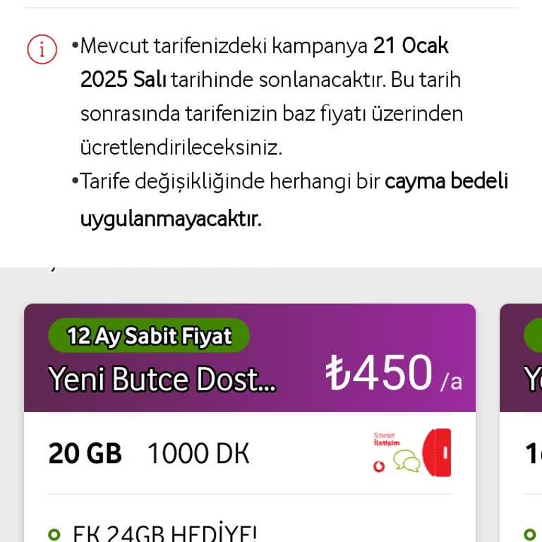 Vodafone'un Fahiş Ücretlendirmesi Ve Taahhüt Sorunu