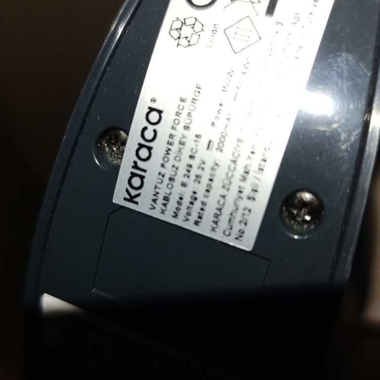 Süpürge Şarj Sorunu Ve Yardım Talebi