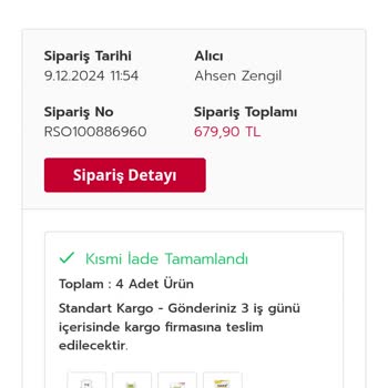 Eksik Para İadesi Ve Cevapsız Müşteri Hizmetleri