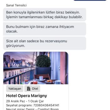 Rezervasyon İptali Ve Kart Bilgileri Sorunu