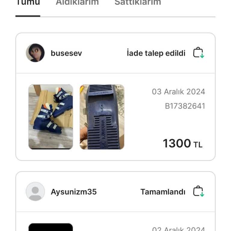 Eksik Ve Arızalı Ürünler, İlgisiz İade Süreci
