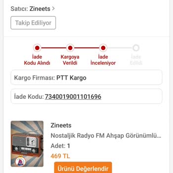 Trendyol'dan Aldığım Nostaljik Radyo Hayal Kırıklığı Yarattı