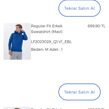 Lekeli Sweatshirt Ve Yetersiz Müşteri Hizmeti