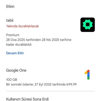 Tabii Premium Üyeliği Aktif Edilemiyor