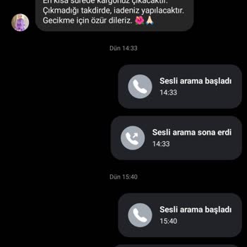 Sipariş Verilen Ürün Teslim Edilmedi
