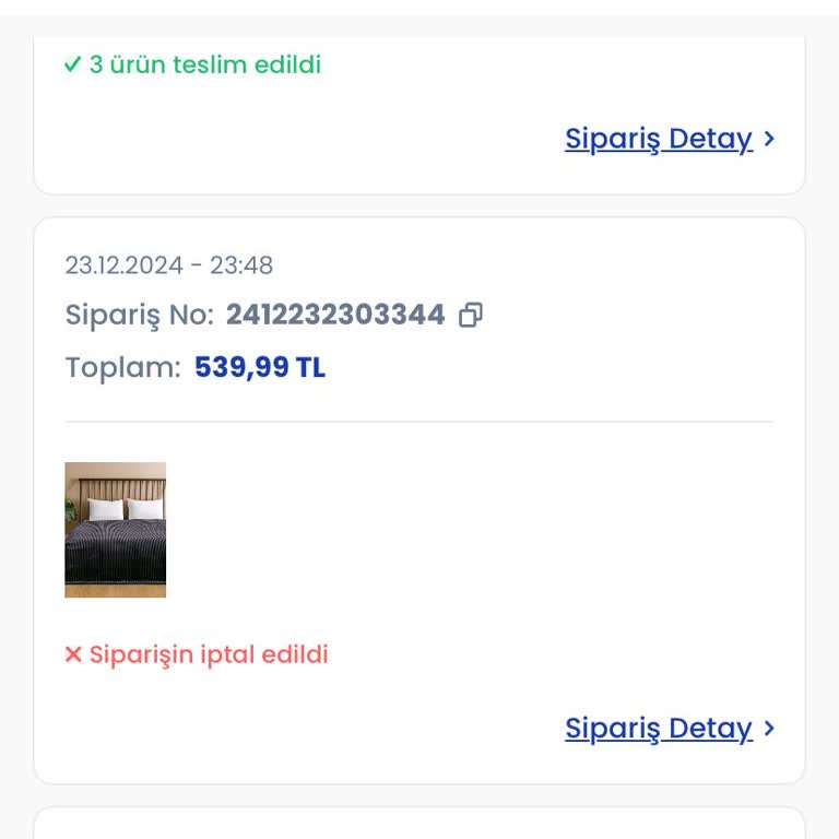 İptal Edilen Sipariş Güvenimi Sarstı