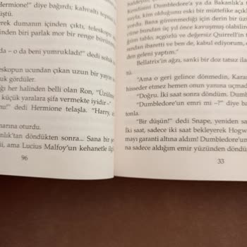 Eksik Sayfalarla Gelen Harry Potter Seti Sorunu