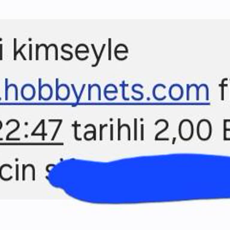 Hobbynets.com PTT Adı Kullanılarak Yapılan Haksızlık