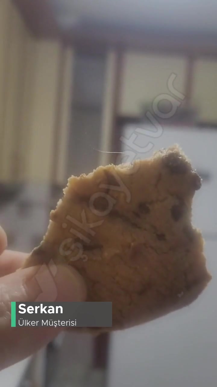 Ülker Cookie İçindeki Saç Kılı! videonun kapak resmi