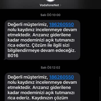 Vodafone Ev İnterneti Bağlantı Sorunu