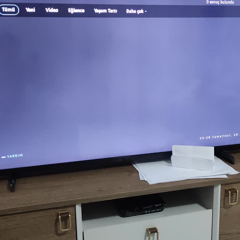 Philips TV'de Eksik Uygulama Sorunu