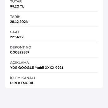 Üyelik Ücreti Alındı, Abonelik Aktif Edilmedi