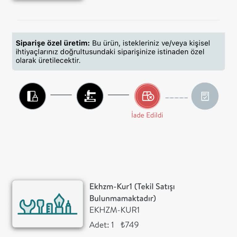 Vivense'den Gelen Eksik Ürün Ve İade Sorunu