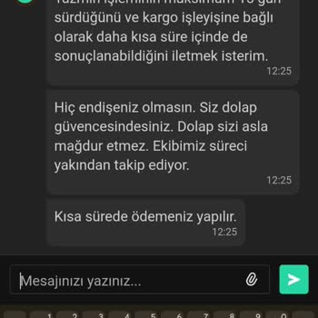 Kaybolan Kargo Ve Fatura Talebi Çilesi
