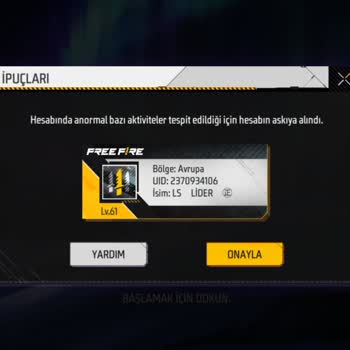 Haksız Banlanan Hesabımın Geri İadesi Talebi