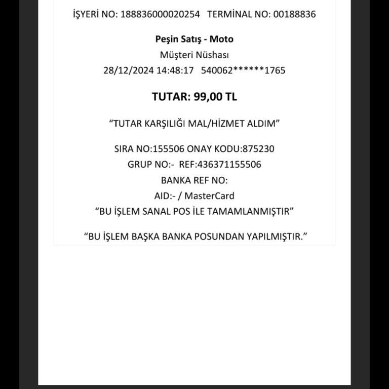Ücret Çekildi, Üyelik Aktif Değil!