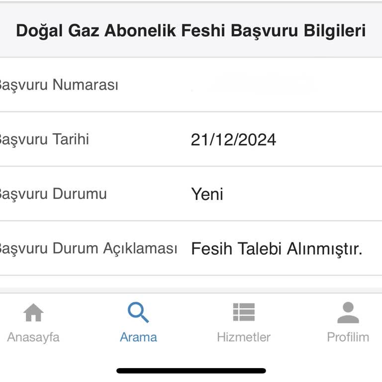 Başkent Doğalgaz Abonelik Fesih Sürecinde Gecikme
