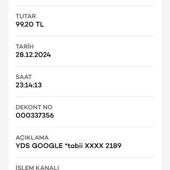 Tabii Uygulamasında Premium Abonelik Sorunu Ve Para İadesi Talebi