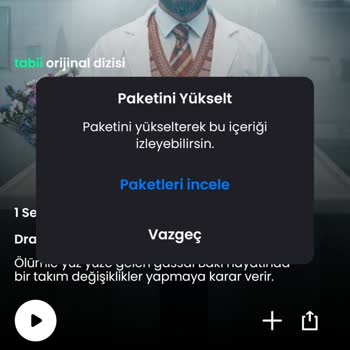 Tabii Uygulamasında Premium Abonelik Sorunu Ve Para İadesi Talebi