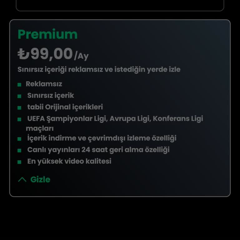 Premium Üyelikte Gassal Dizisi Erişim Sorunu