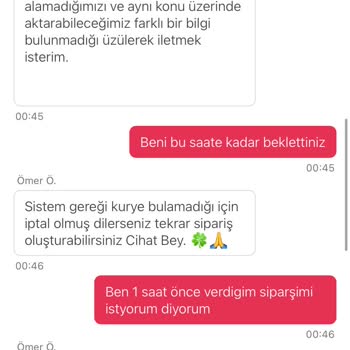 Yemek Sepeti'nde Gece Yarısı Sipariş Krizi