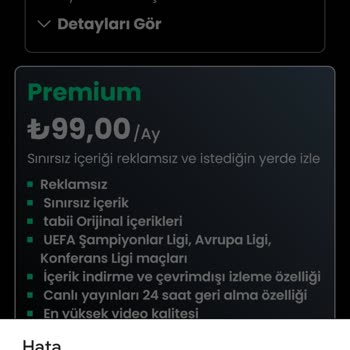 Premium Üyelik Sorunu Ve Zaman Kaybı